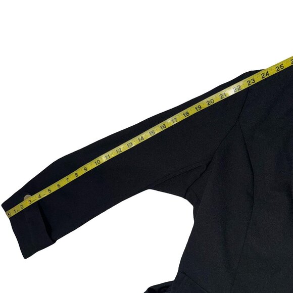 Love 83 Love Yourself Black Steampunk Style Blazer Gold Button Detail Sz 2XL NWT - Picture 9 of 14